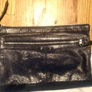 Balenciaga Arena Classic Clip Pouch (Lambskin)